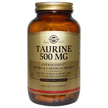 Solgar Taurine 500mg VCaps 100's