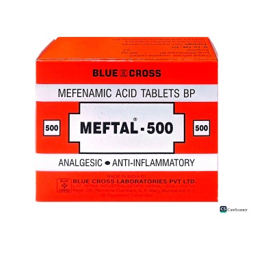 Blue Cross Meftal Tablets 500Mg