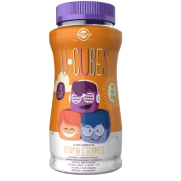 Solgar U Cubes Vitamin C Gummies 90's