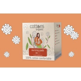 Cottons Organic Nursing Pads 30s