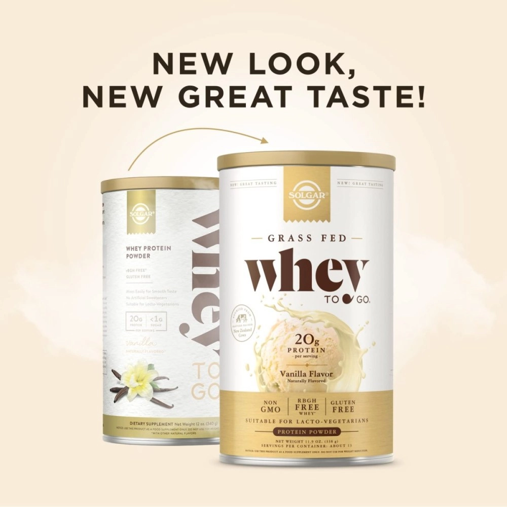 Solgar Whey Protein Powder Vanilla 340gm