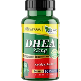 AMS DHEA 25mg Tablets 60s