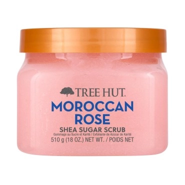 Tree Hut Moroccan Rose Shea Sugar Scrub 510G