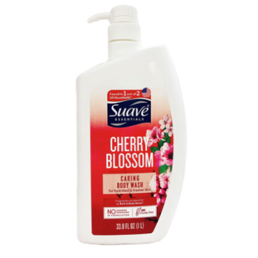 Suave Body Wash Wild Cherry Blossom 1L
