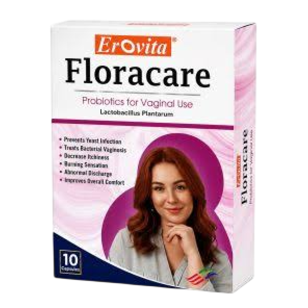 Erovita Floracare Probiotic For Vaginal Use 10'S