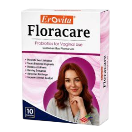 Erovita Floracare Probiotic For Vaginal Use 10'S