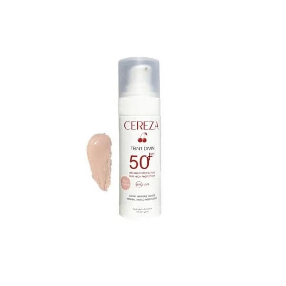 Cereza Divine Complexion Mineral Sunscreen Beige Porcelain SPF50+ 30ml