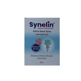 Synolin saline nasal spray with aspirator 20ML