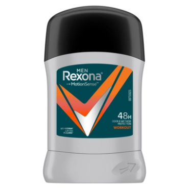 Rexona Deo Sticks For Men Workout Hi-Iimpact 40g