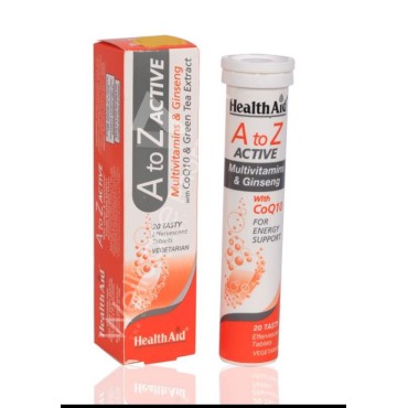 Health Aid A to Z Active Effervescent 20’s