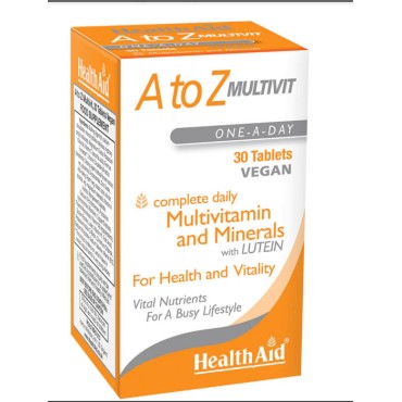 Health Aid A to Z Multivitamins + Minerals 30's
