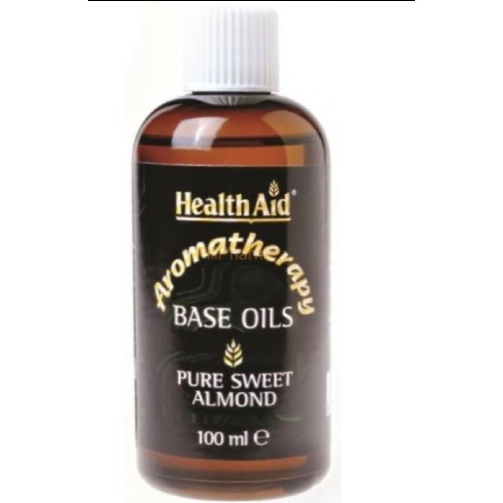 Health Aid Almond Aromatherapy Pure Base Oil (Sweet) 100ml
