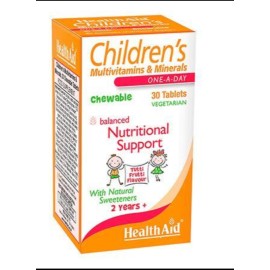 Health Aid Children’s multivitamins chew 30’s