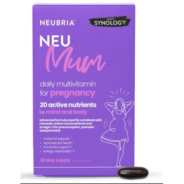 Neubria Neu Mum Daily Multivitamin For Pregnancy - 30 Softgels