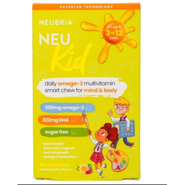 Neubria Neu Kid Multivitamin Plus Omega-3 - 30 Smart Chews
