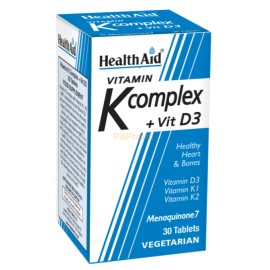 Health Aid Vitamin K Complex +Vit D3 30’s