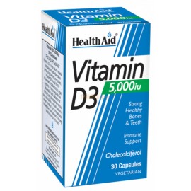 Health Aid Vitamin D3 5000iu 30’s Capsules
