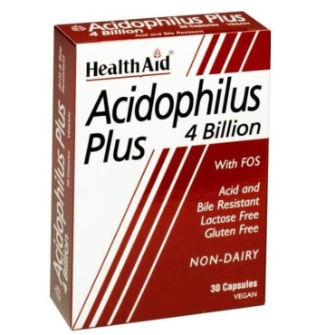 Health Aid Acidophilus Plus (4 Billion) 60's