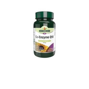 Natures Aid CoEnzyme Q10 100mg 30s