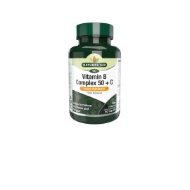 Nature's Aid Vitamin B Complex + C TR (High Potency) Vegan - 30's