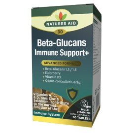 Natures Aid Beta Glucans Immune Support 30's