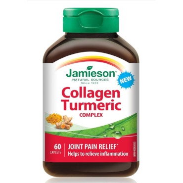 JAMIESON COLLAGEN TURMERIC CAPLETS 60`S