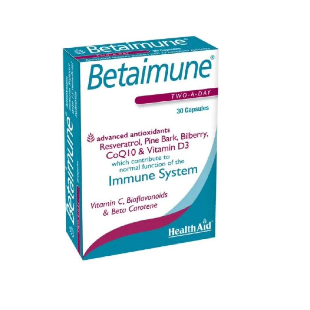 Health Aid Betaimune Antioxidant 30's