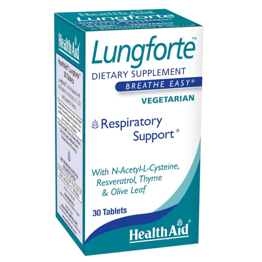 Health Aid Lungforte V/Tabs 30's