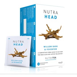 NutraTea Nutra Head Tea - Willow Bark & Feverfew - 20's