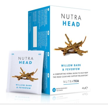 NutraTea Nutra Head Tea - Willow Bark & Feverfew - 20's