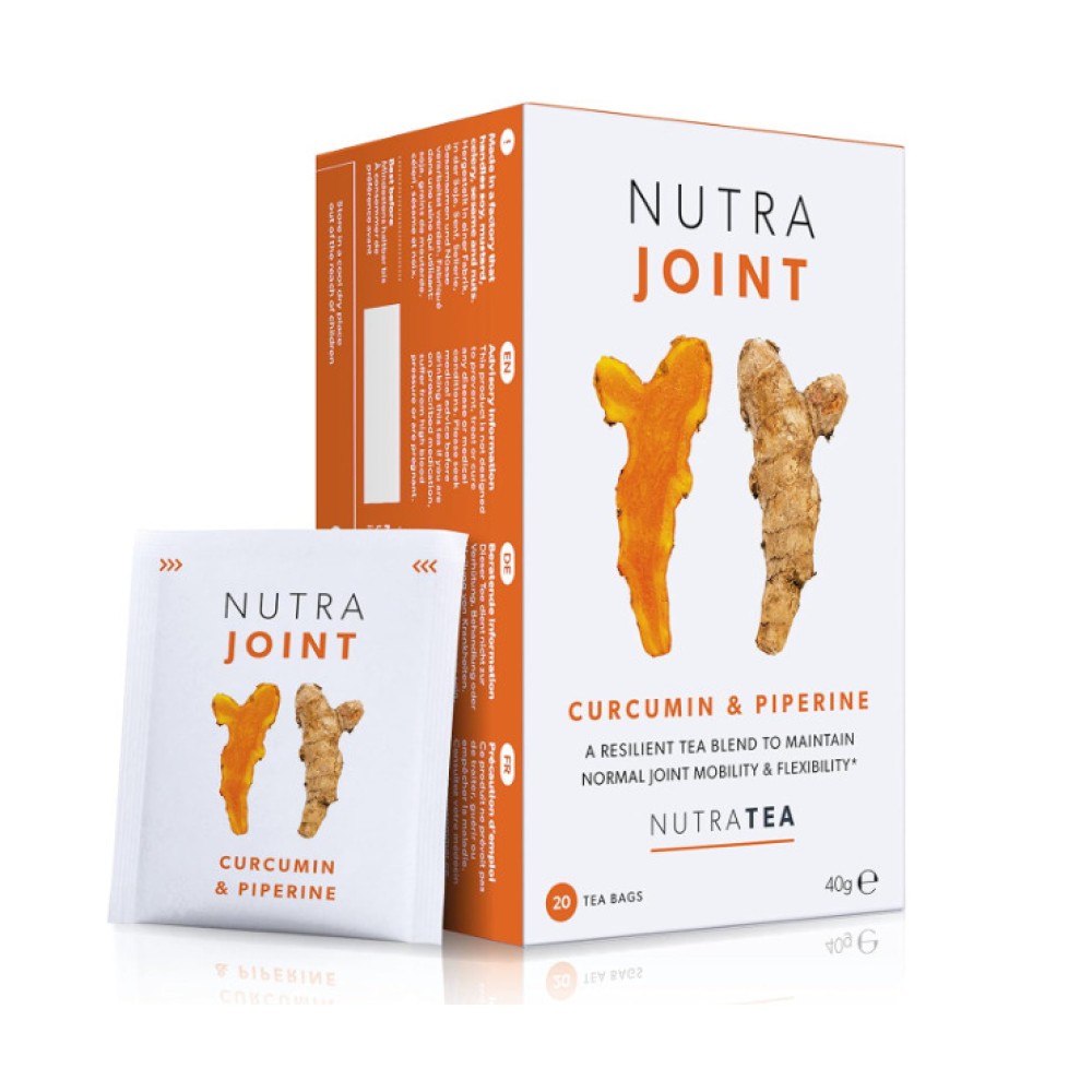 NutraTea Nutra Joint Tea - Curcumin & Piperine - 20's