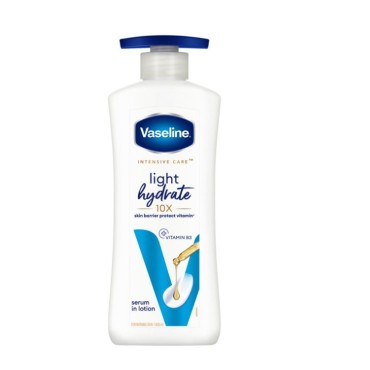 Vaseline Intensive Care Lotion With Hyaluronic Serum - Light Hydrate 400ML