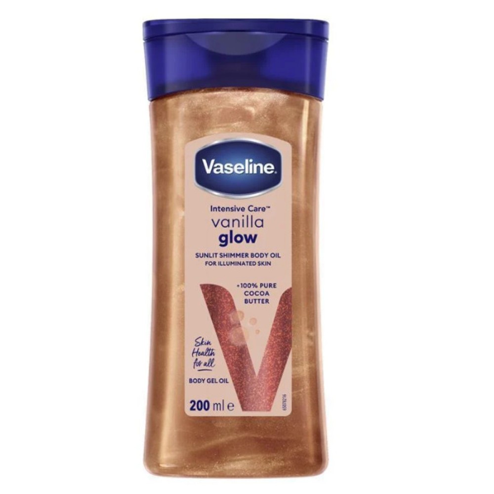 Vaseline Shimmer - Vanilla Glow Body Oil 200ML