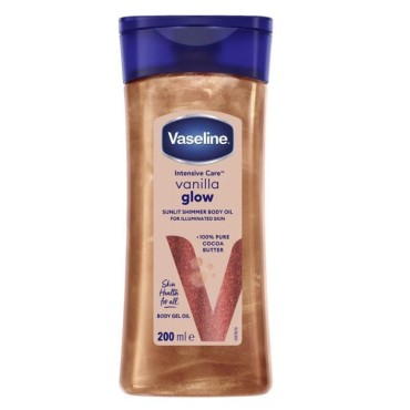 Vaseline Shimmer - Vanilla Glow Body Oil 200ML