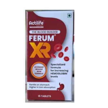 Actilife Ferum XR Tablets 15's