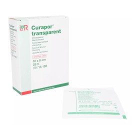 Lohmann&Rauscher Curapor Transparent Wound Dressing 10X8cm 25's