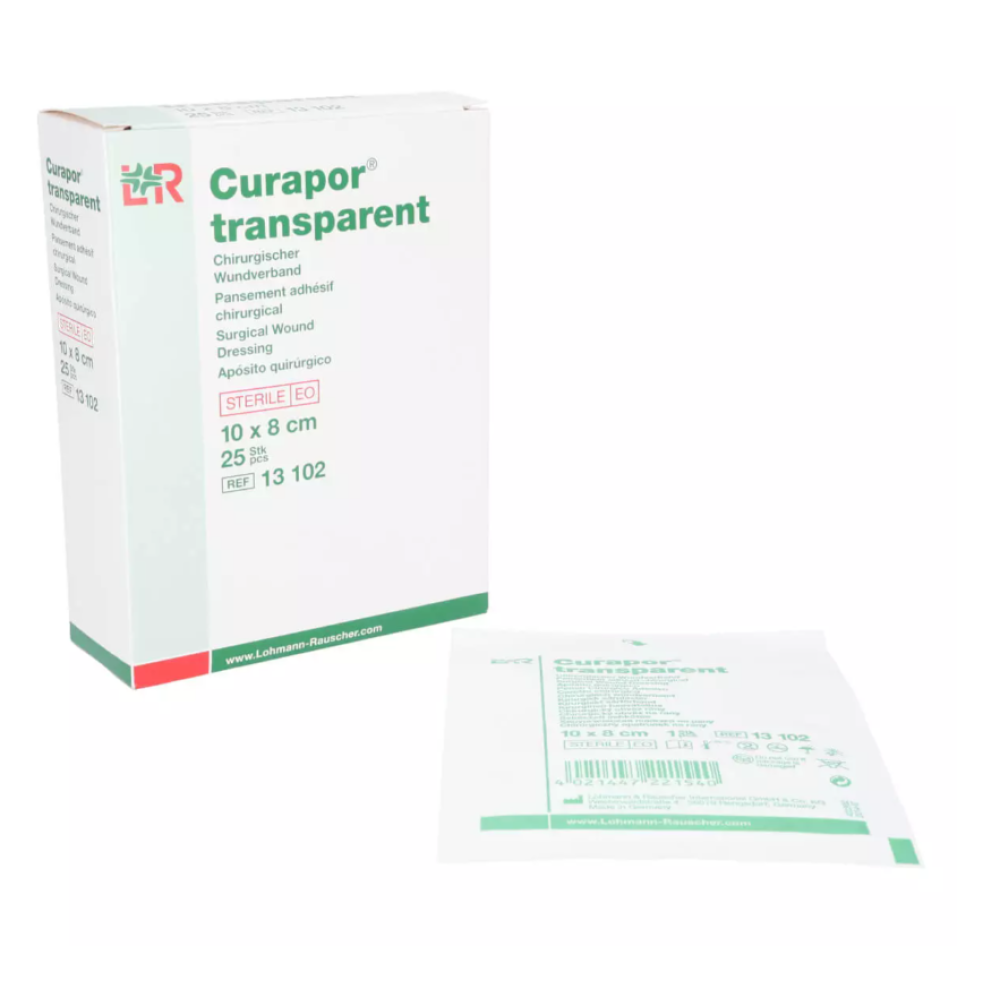 Lohmann&Rauscher Curapor Transparent Wound Dressing 10X20cm 25's