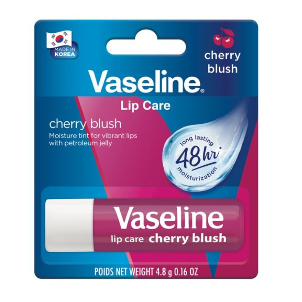Vaseline Lip Care Stick-Cherry Blush 4.8g