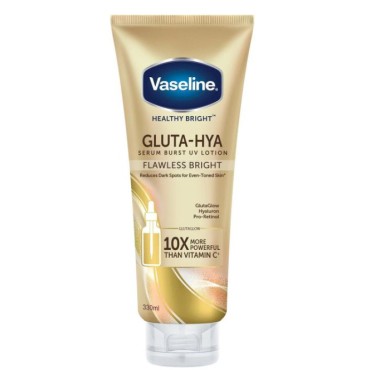 Vaseline Healthy Bright Gluta - Hya Flawless Bright UV Radiation 330ml