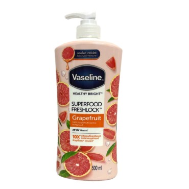 Vaseline Healthy Bright Superfood Freshlock Grapefruit 500ml