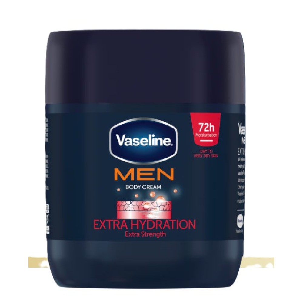 Vaseline  Men Cream Extra Hydration 400ml