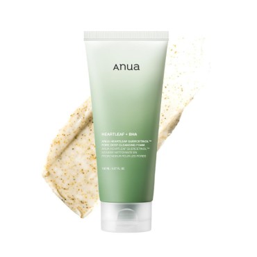 Anua Heartleaf Quercetinol Cleansing Foam 150ml