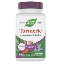 Natures Way Turmeric 500MG Tablets 60's