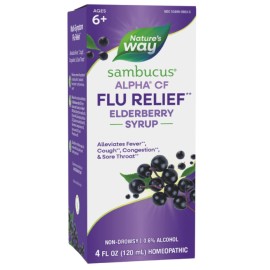 Natures Way Sambucus Alpha CF Flucare 120ml