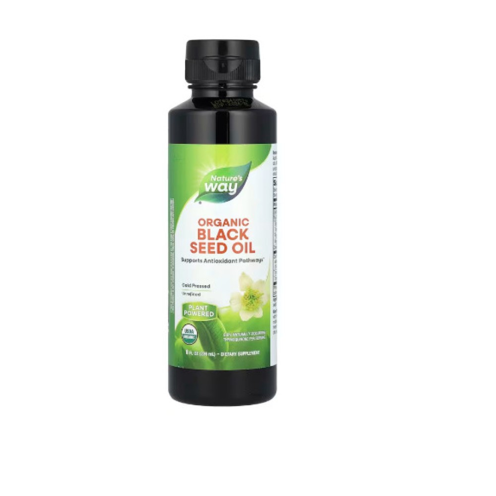 Natures Way Organic Black Seed Oil 236ml