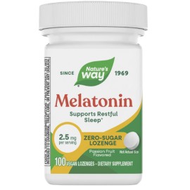 Natures Way Melatonin 2.5mg Lozenges 100's