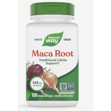 Natures Way Maca Root 525mg Capsules 100's