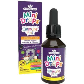 Natures Aid Immune Plus Mini Drops for Infants & Children 50ML