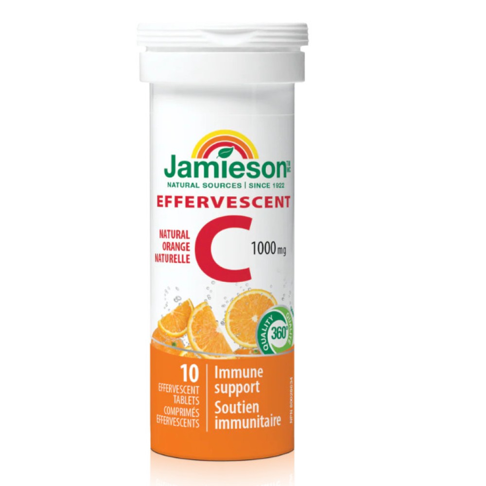 Jamieson Effervescent C 1000MG Tablets 10`S