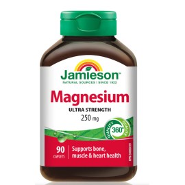 Jamieson Magnesium 250MG Caplets 90`S
